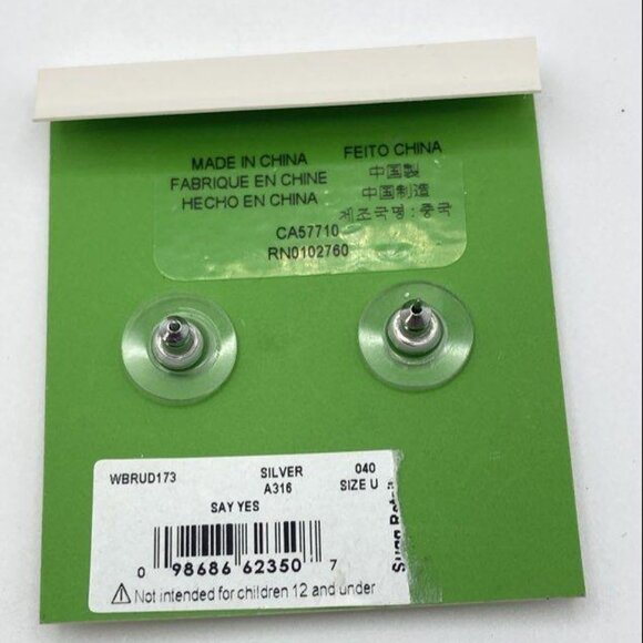 NWT Kate Spade At Last Earrings from the Say Yes Collection  with COA - Picture 4 of 5